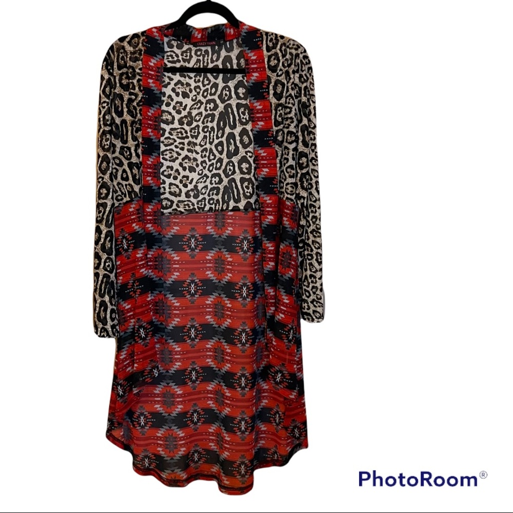 Crazy Train Leopard and Aztec Duster